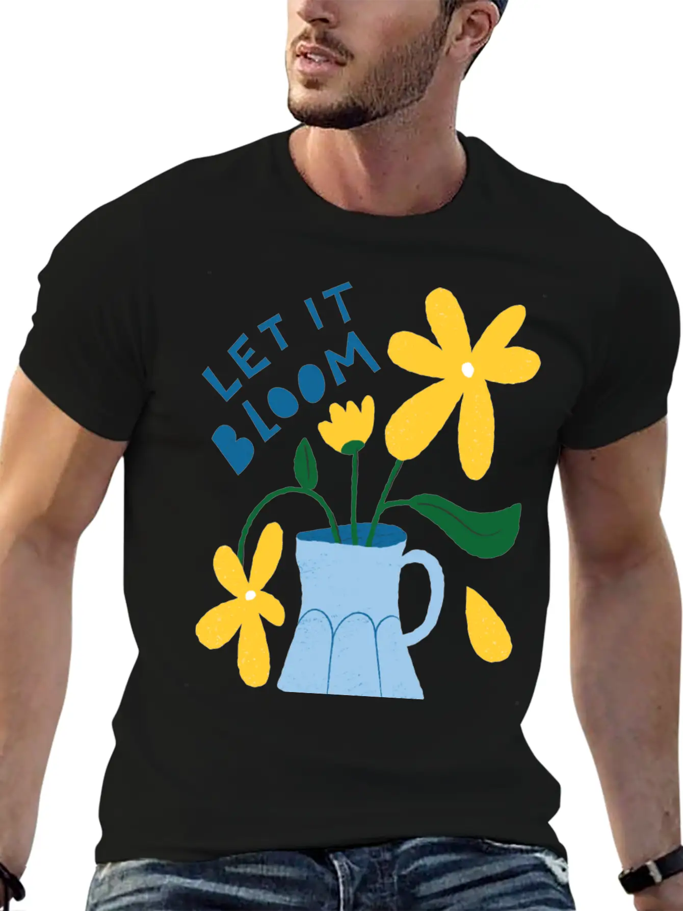 Bloom And Grow Breathable Graphic T-Shirt – Perfect For Casual Days