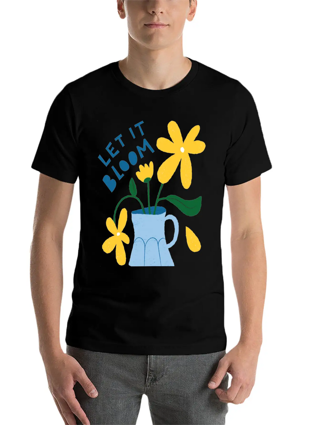 Bloom And Grow Breathable Graphic T-Shirt – Perfect For Casual Days