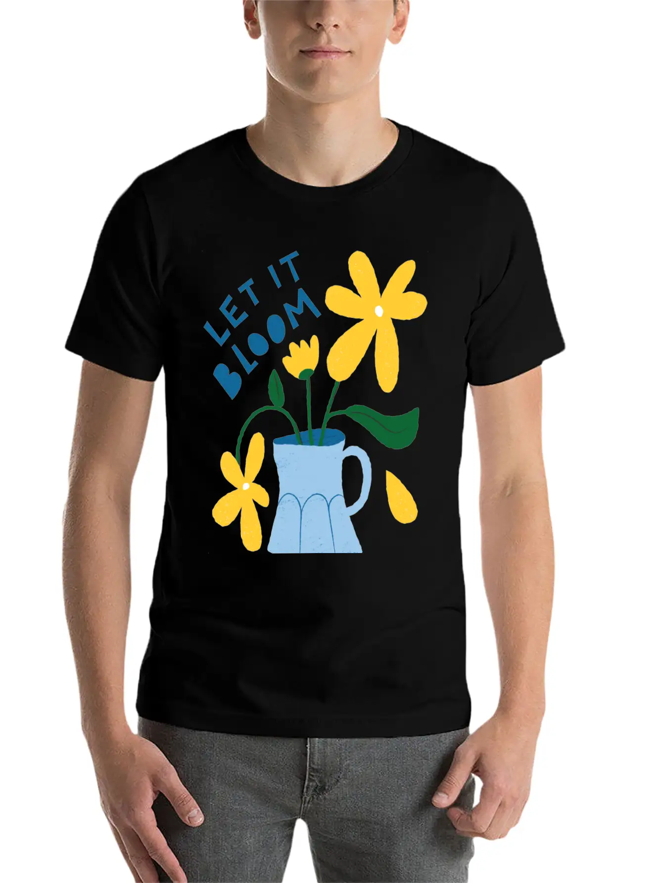Bloom And Grow Breathable Graphic T-Shirt – Perfect For Casual Days