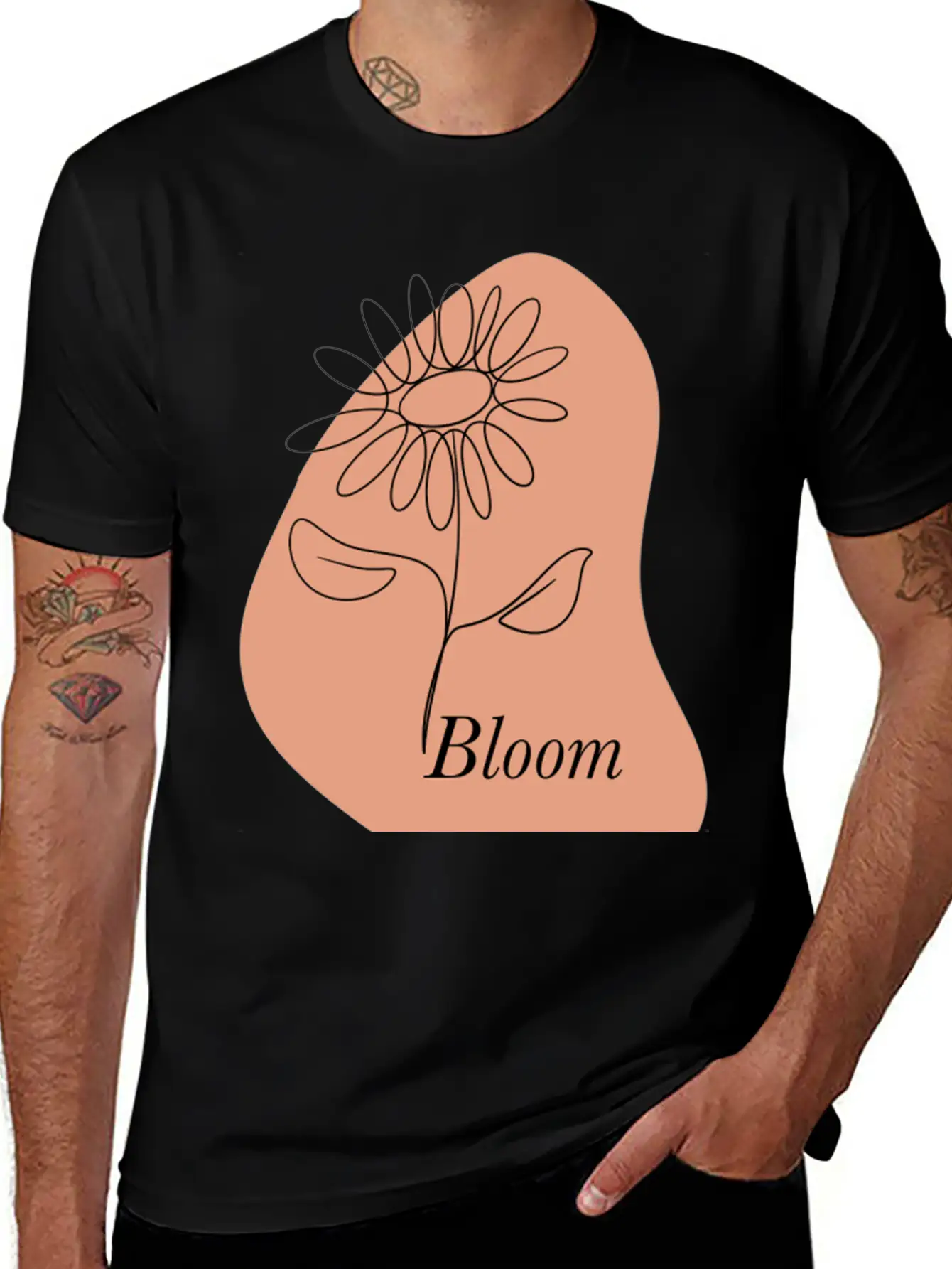 Bloom Classic Cotton Tee – Unisex Comfort For Any Season
