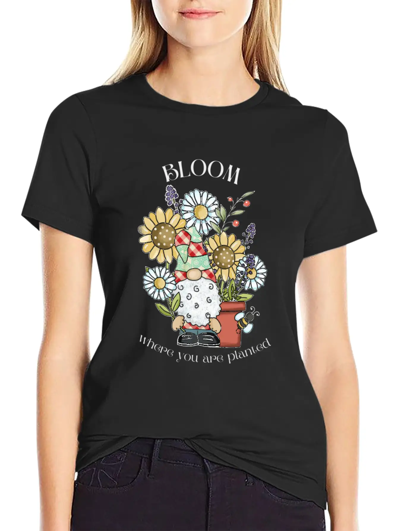 Bloom Relaxed Everyday Tee – Lightweight And Durable Cotton