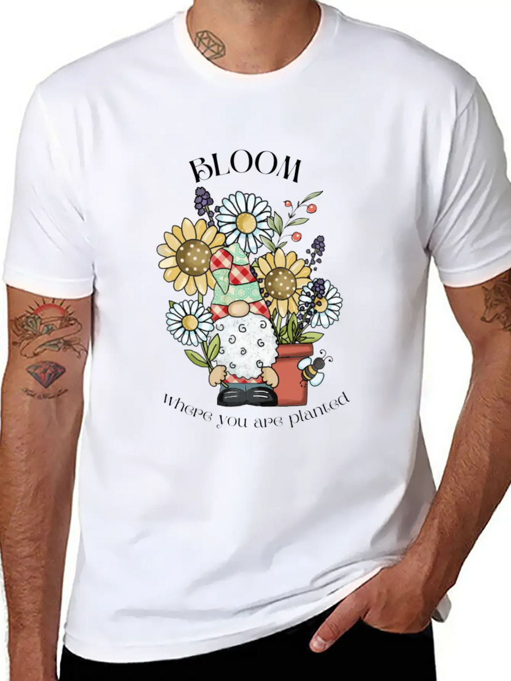 Bloom Relaxed Everyday Tee – Lightweight And Durable Cotton