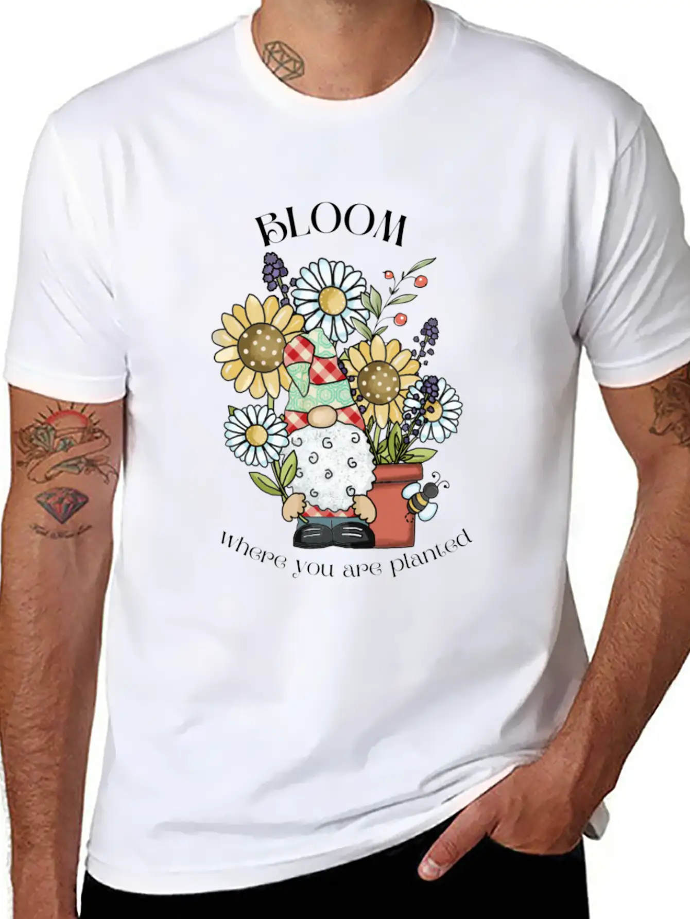 Bloom Relaxed Everyday Tee – Lightweight And Durable Cotton