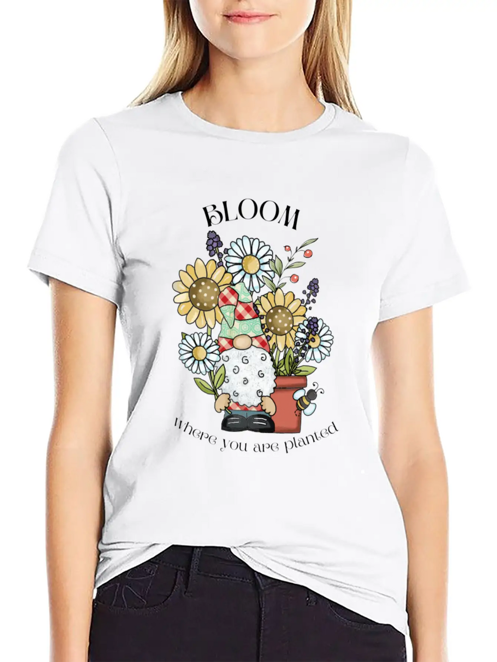 Bloom Relaxed Everyday Tee – Lightweight And Durable Cotton