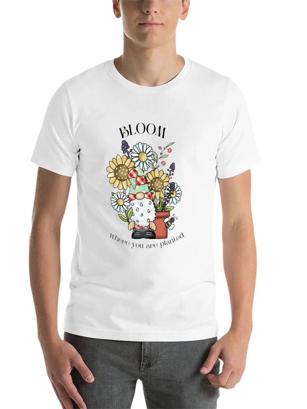 Bloom Relaxed Everyday Tee – Lightweight And Durable Cotton