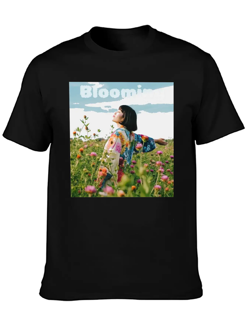 Bloomimg Timeless Short Sleeve Tee – Comfy And Minimalist Design