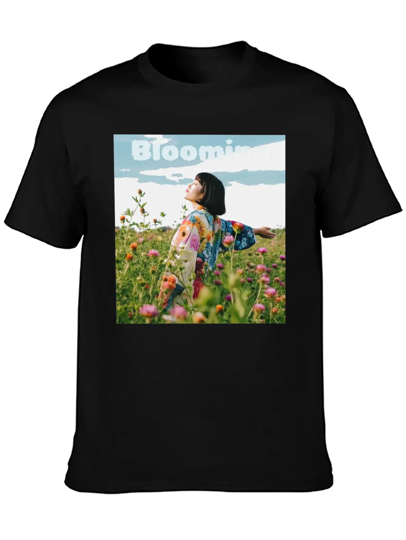 Bloomimg Timeless Short Sleeve Tee – Comfy And Minimalist Design
