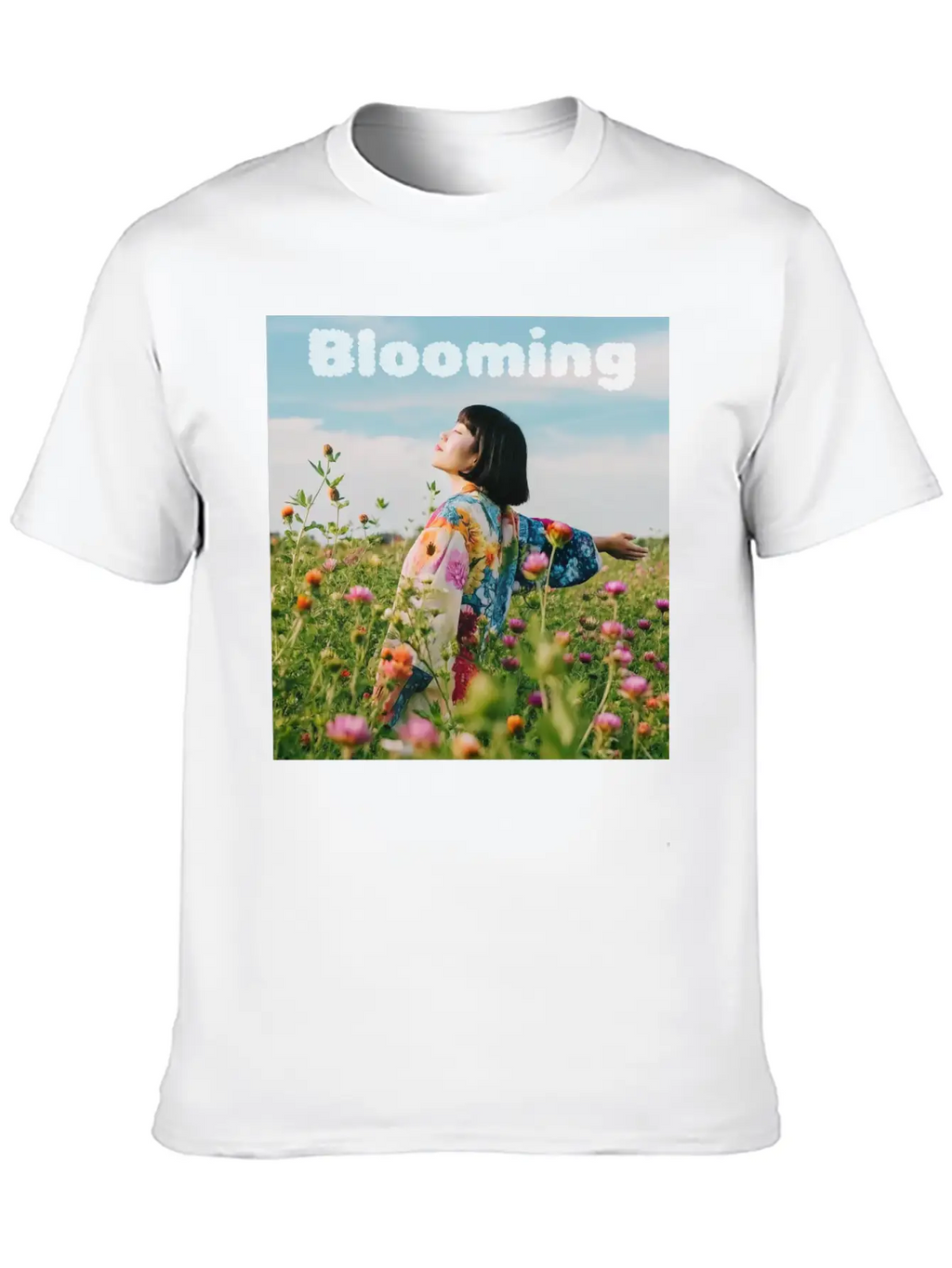 Bloomimg Timeless Short Sleeve Tee – Comfy And Minimalist Design