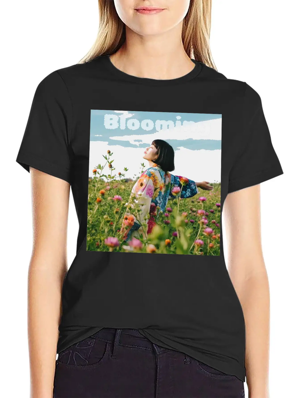 Bloomimg Timeless Short Sleeve Tee – Comfy And Minimalist Design