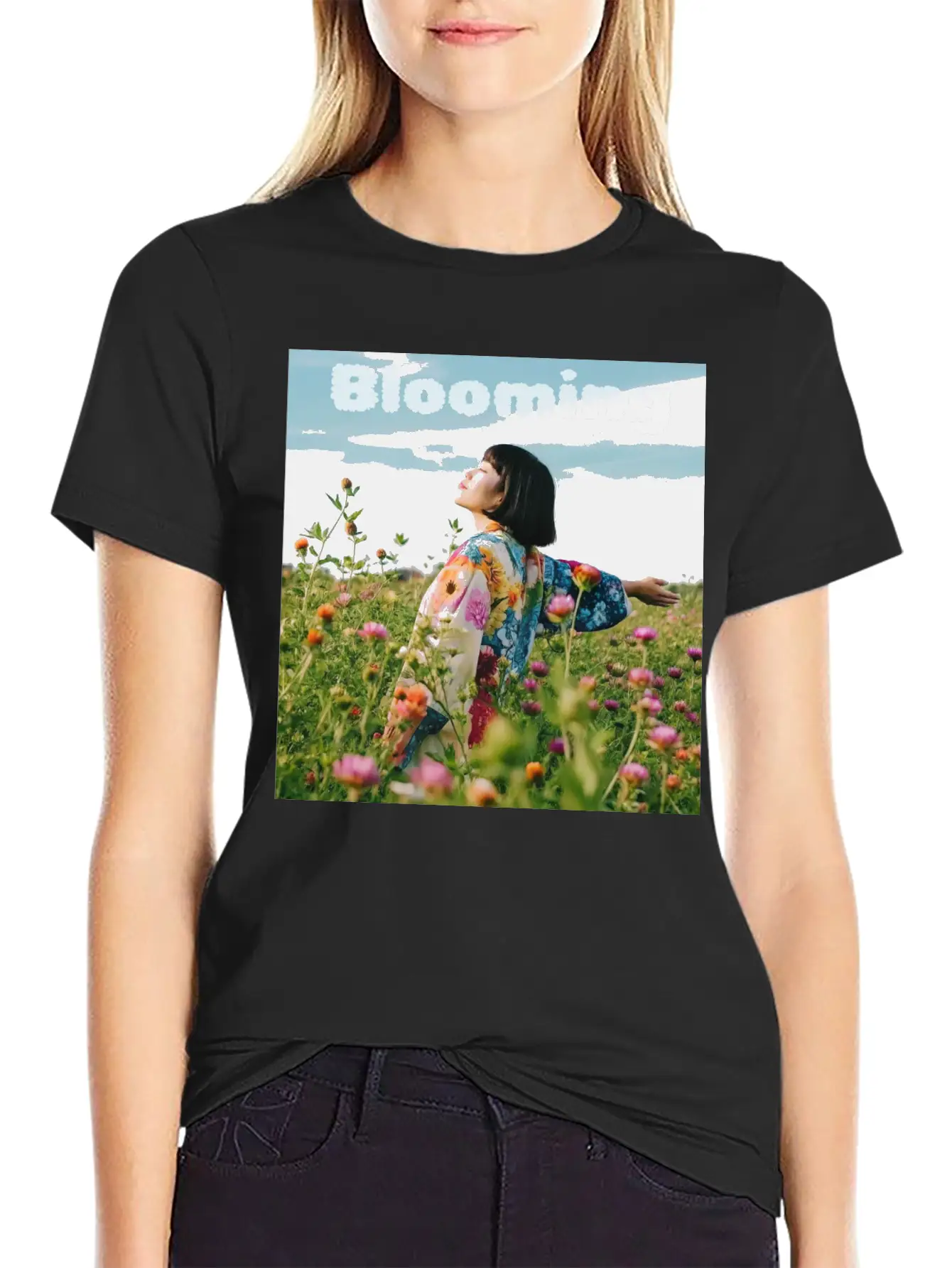 Bloomimg Timeless Short Sleeve Tee – Comfy And Minimalist Design