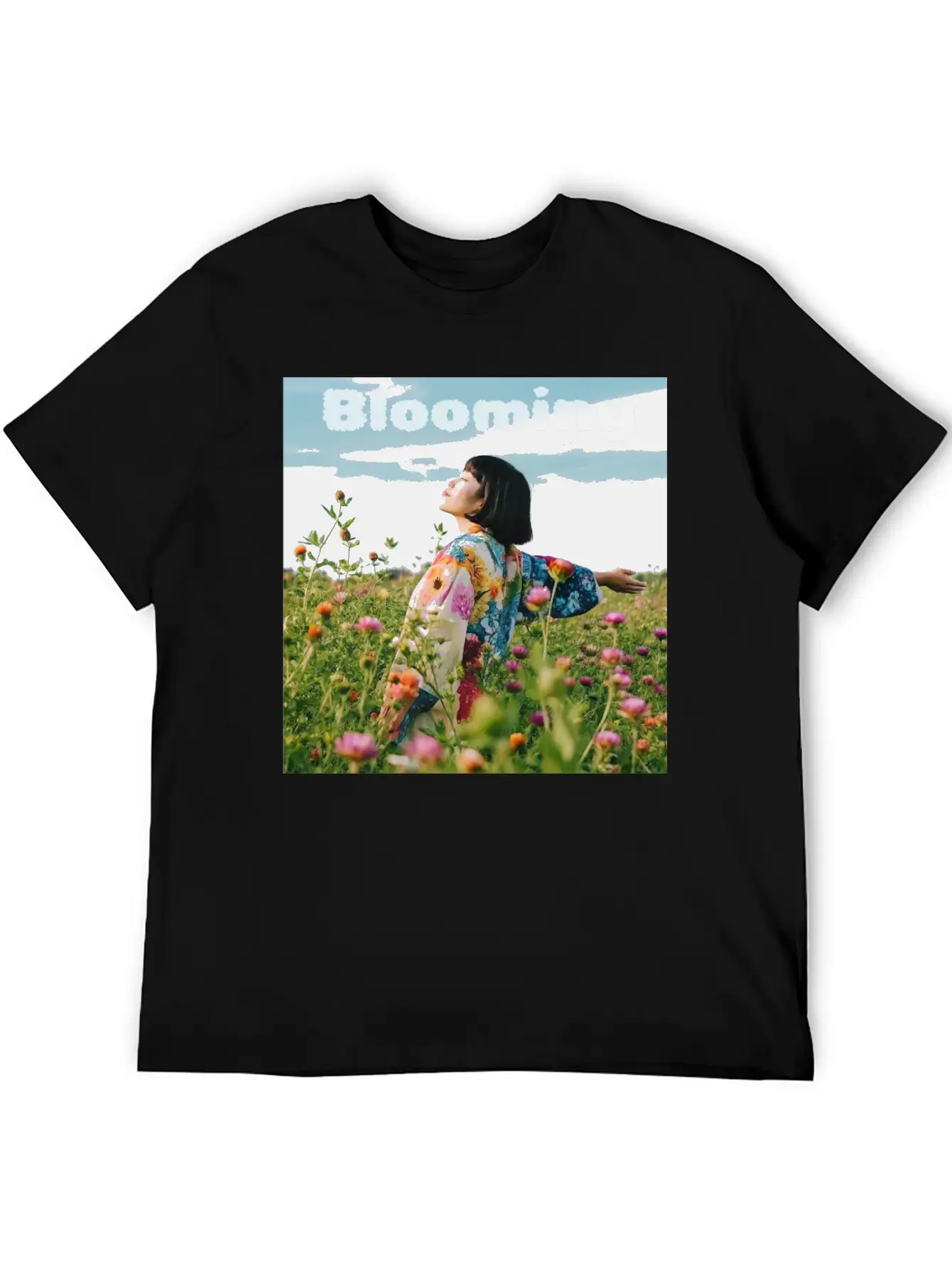 Bloomimg Timeless Short Sleeve Tee – Comfy And Minimalist Design