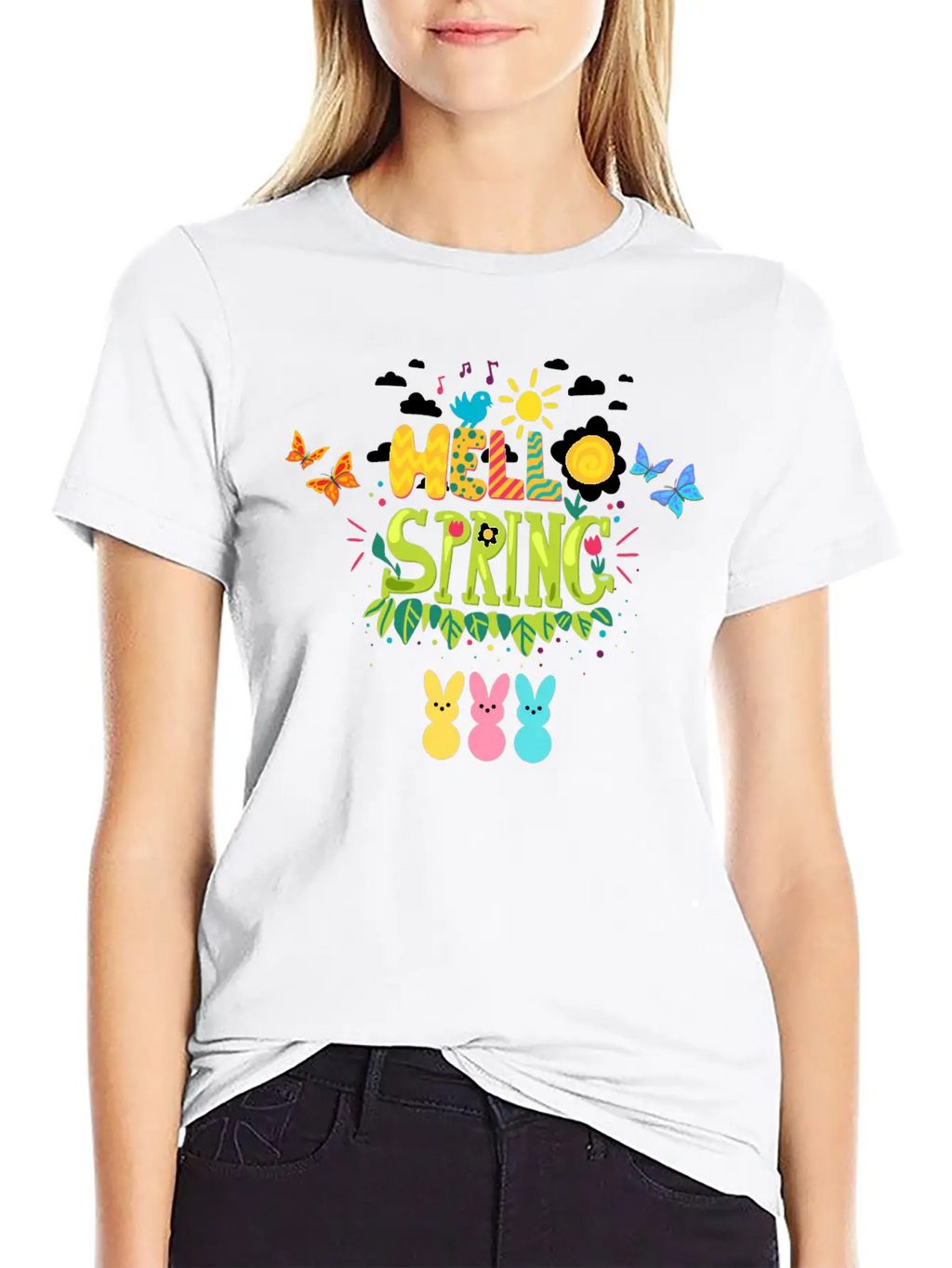 Blooming Balance Stylish Everyday T-Shirt – Unisex Basic Cotton Tee