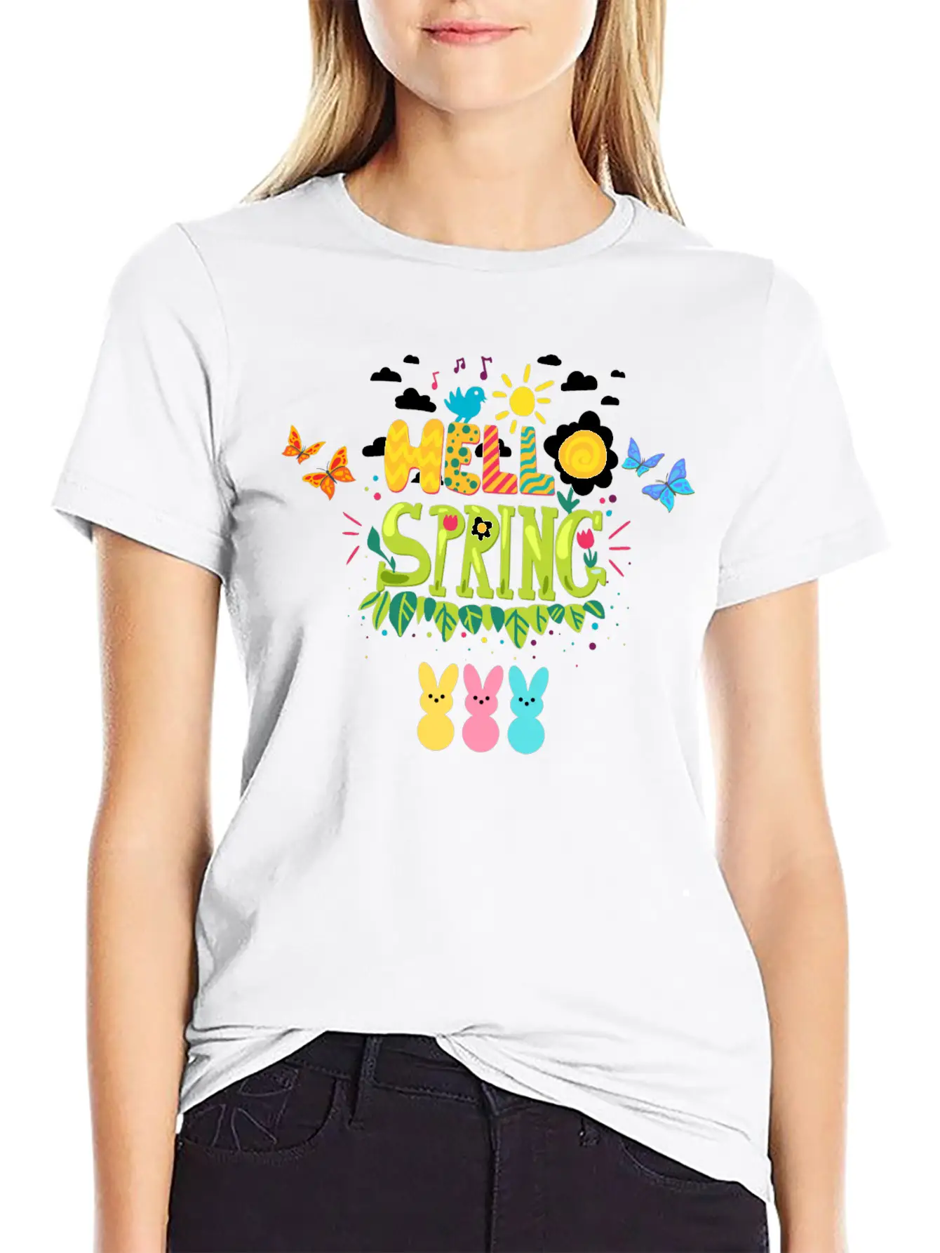 Blooming Balance Stylish Everyday T-Shirt – Unisex Basic Cotton Tee
