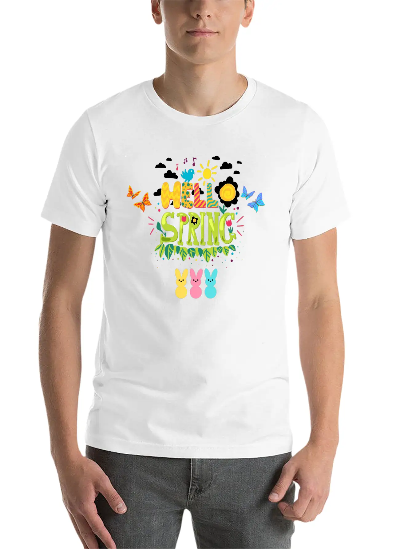 Blooming Balance Stylish Everyday T-Shirt – Unisex Basic Cotton Tee