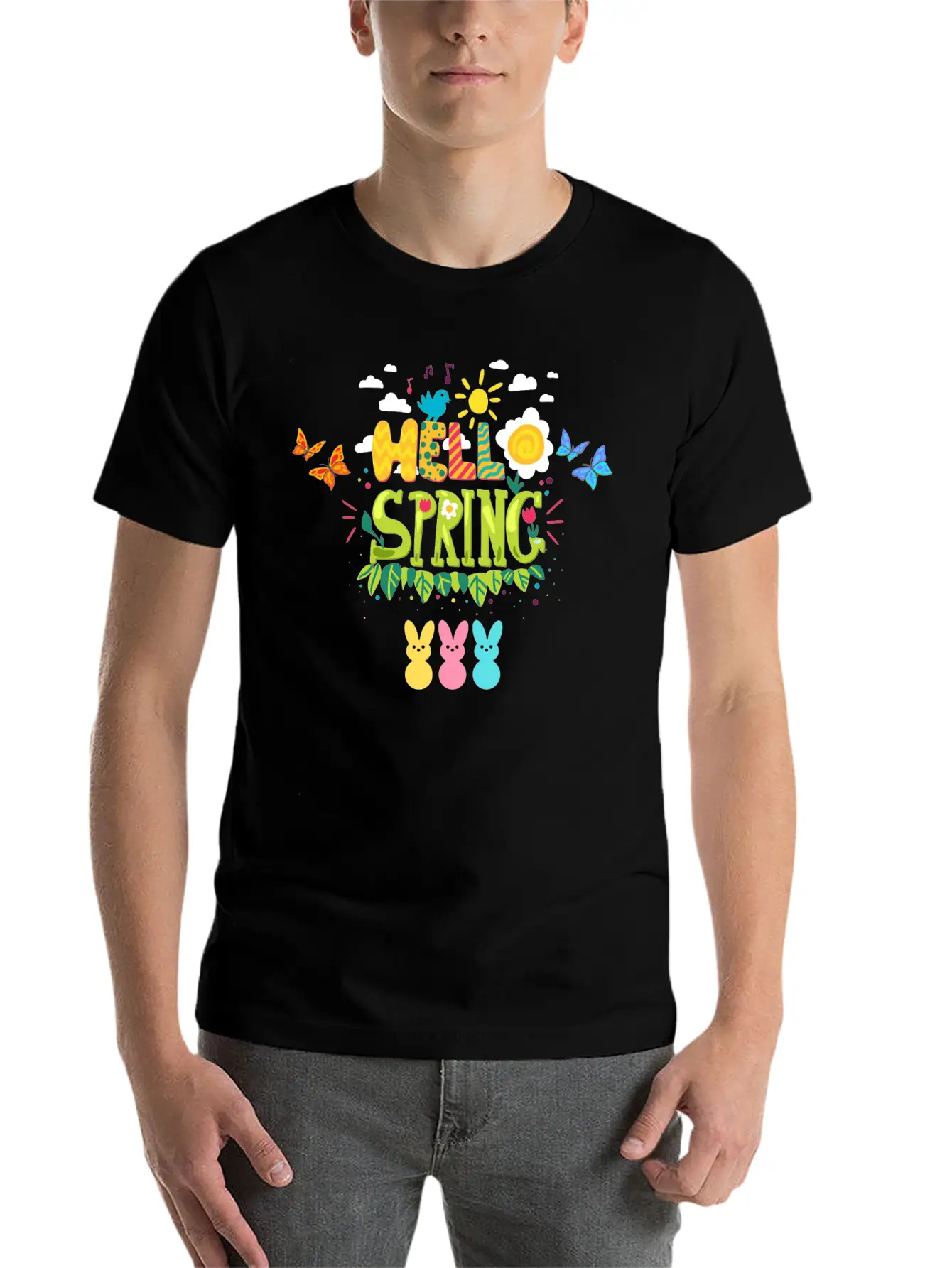 Blooming Balance Stylish Everyday T-Shirt – Unisex Basic Cotton Tee