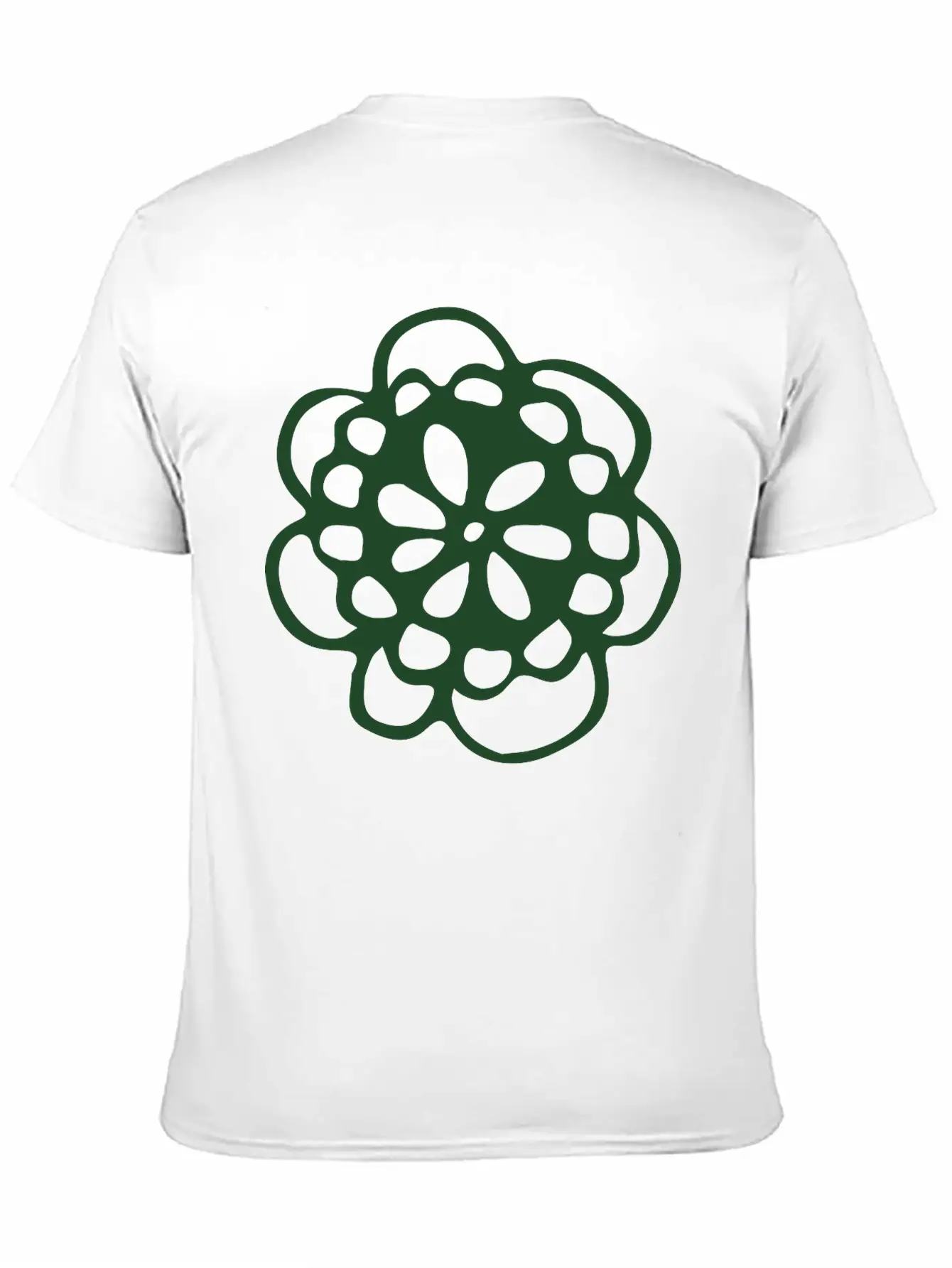 Blossom Mandala Breathable Graphic T-Shirt – Perfect For Casual Days
