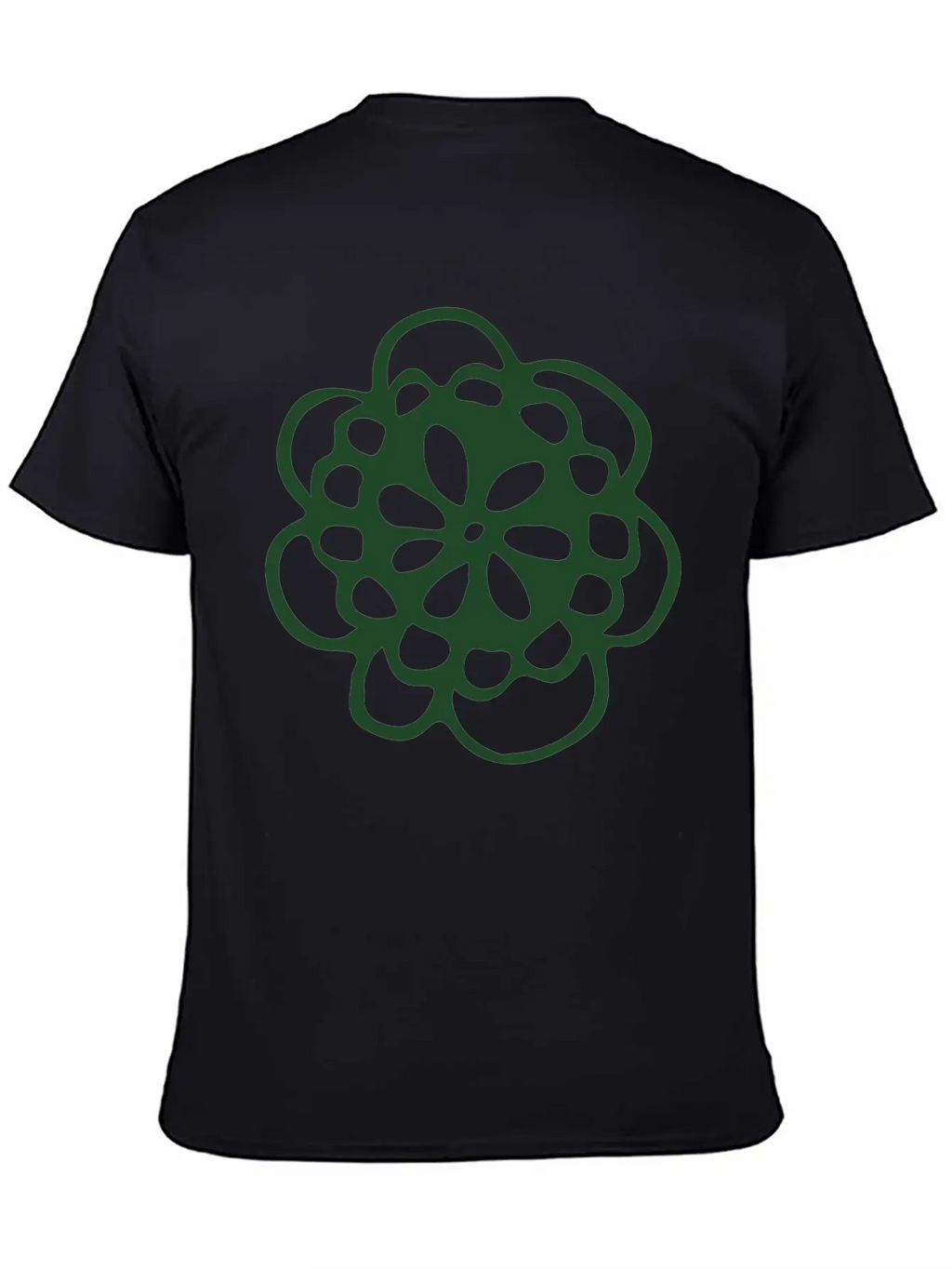 Blossom Mandala Breathable Graphic T-Shirt – Perfect For Casual Days