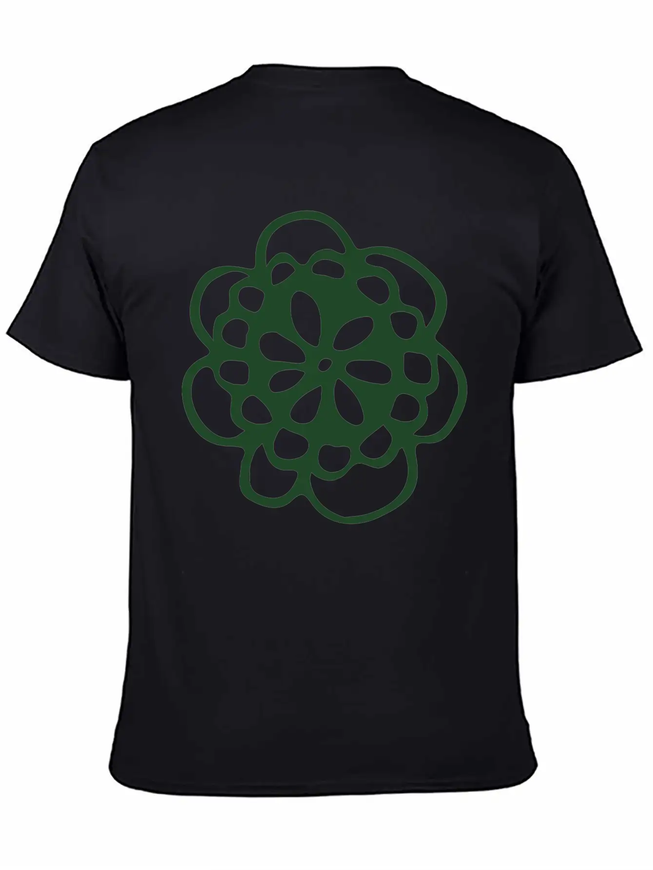 Blossom Mandala Breathable Graphic T-Shirt – Perfect For Casual Days