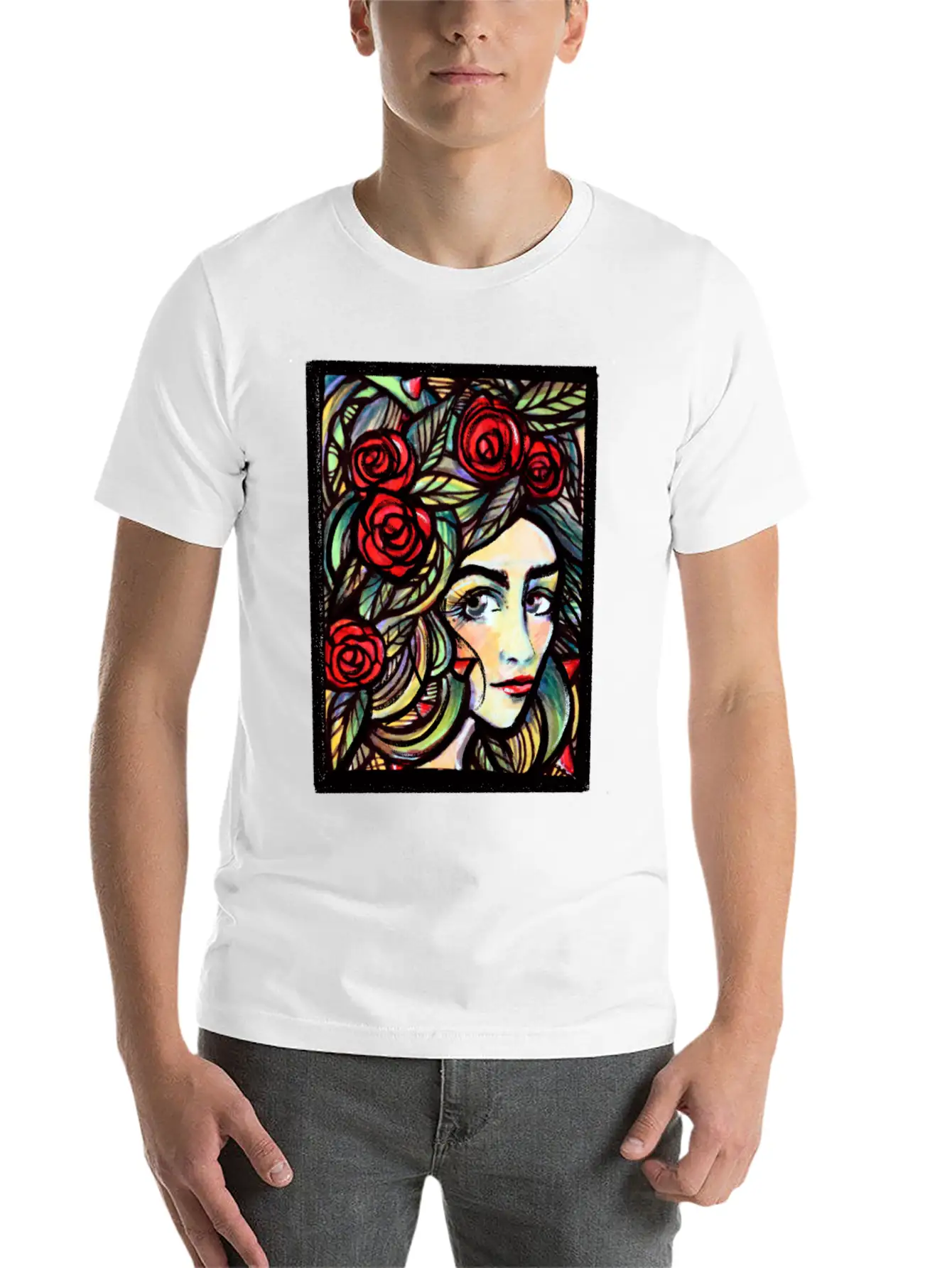 Blossoming Timeless Short Sleeve Tee – Comfy And Minimalist Design