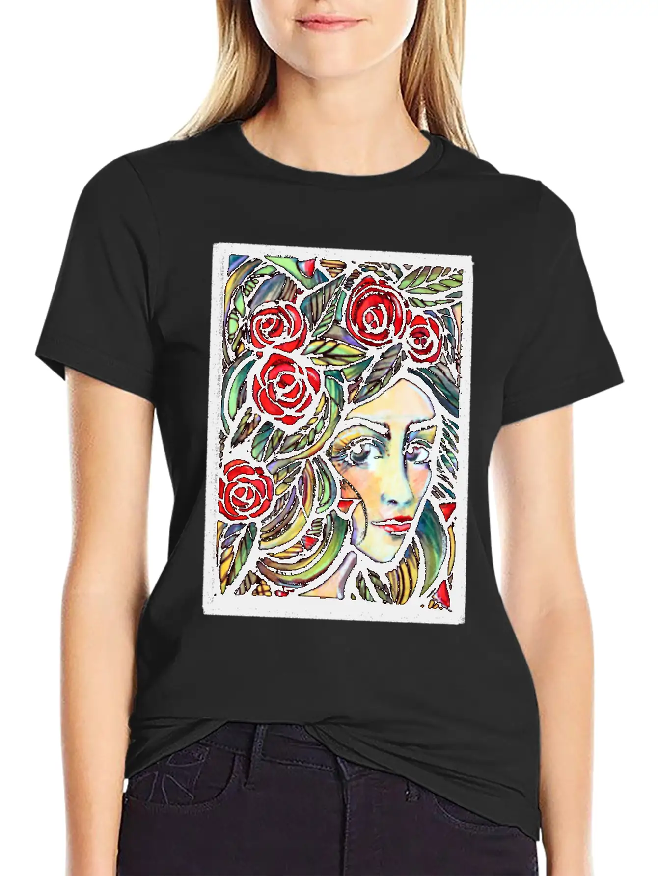 Blossoming Timeless Short Sleeve Tee – Comfy And Minimalist Design