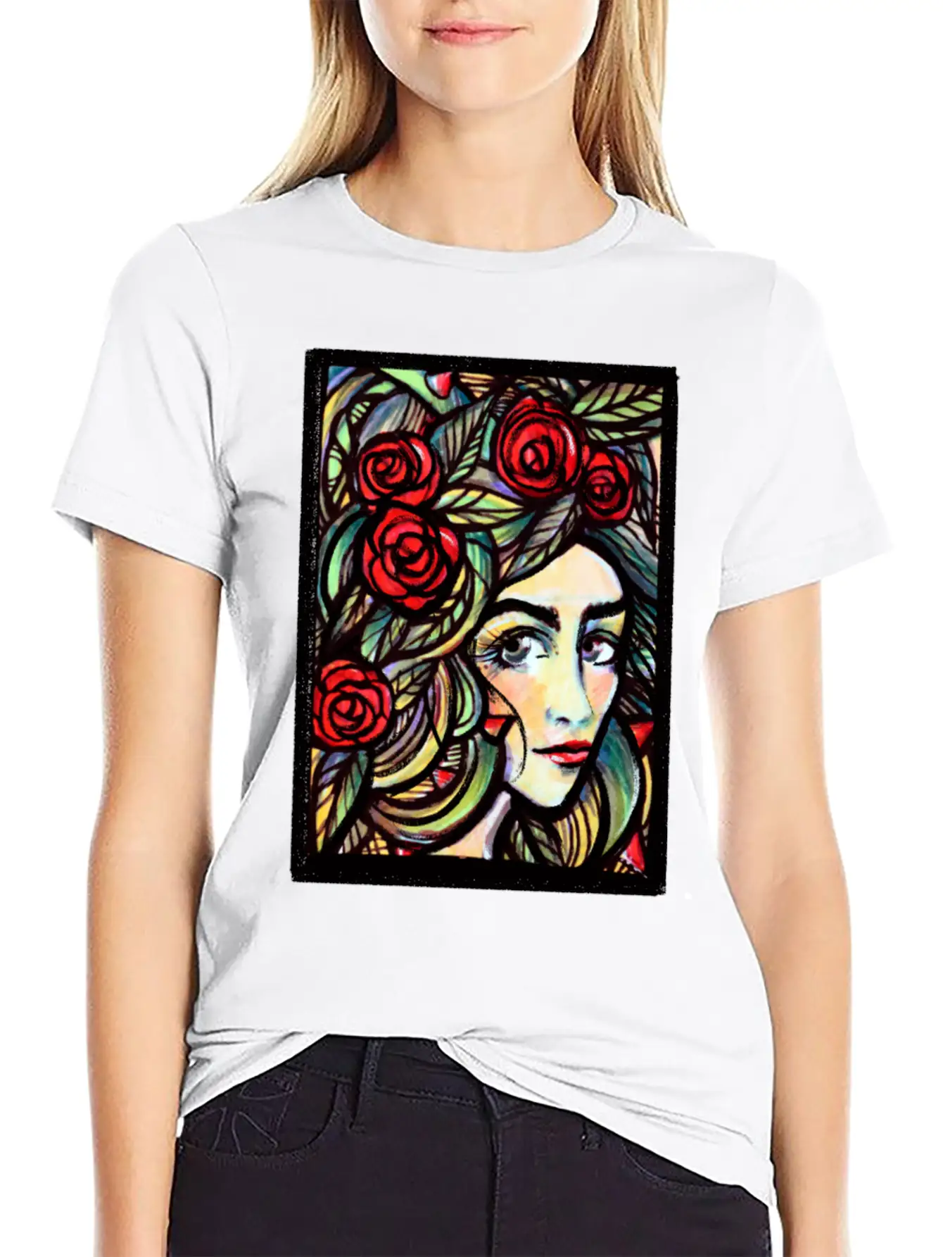 Blossoming Timeless Short Sleeve Tee – Comfy And Minimalist Design