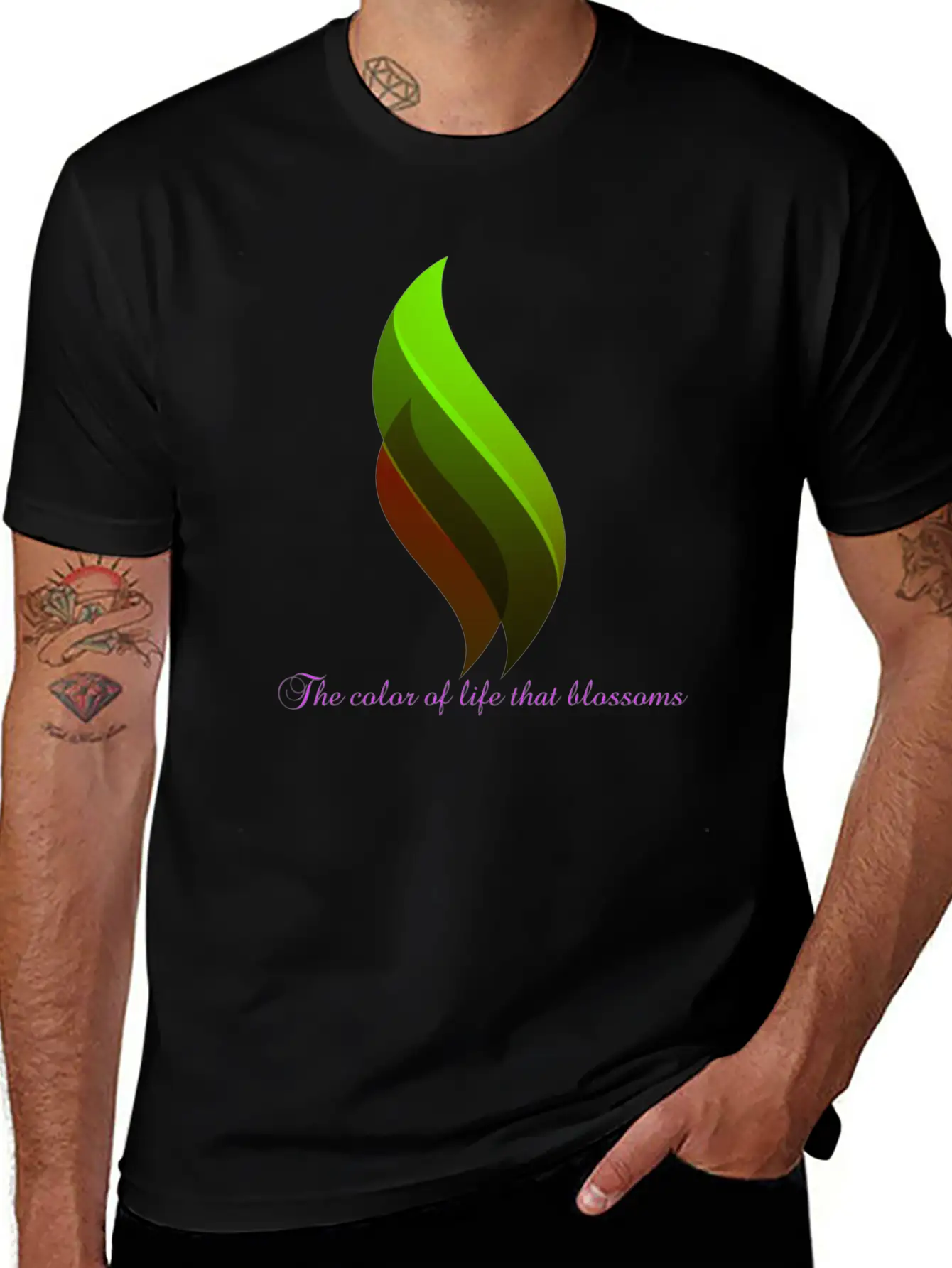 BLOSSOMS Timeless Short Sleeve Tee – Comfy And Minimalist Design