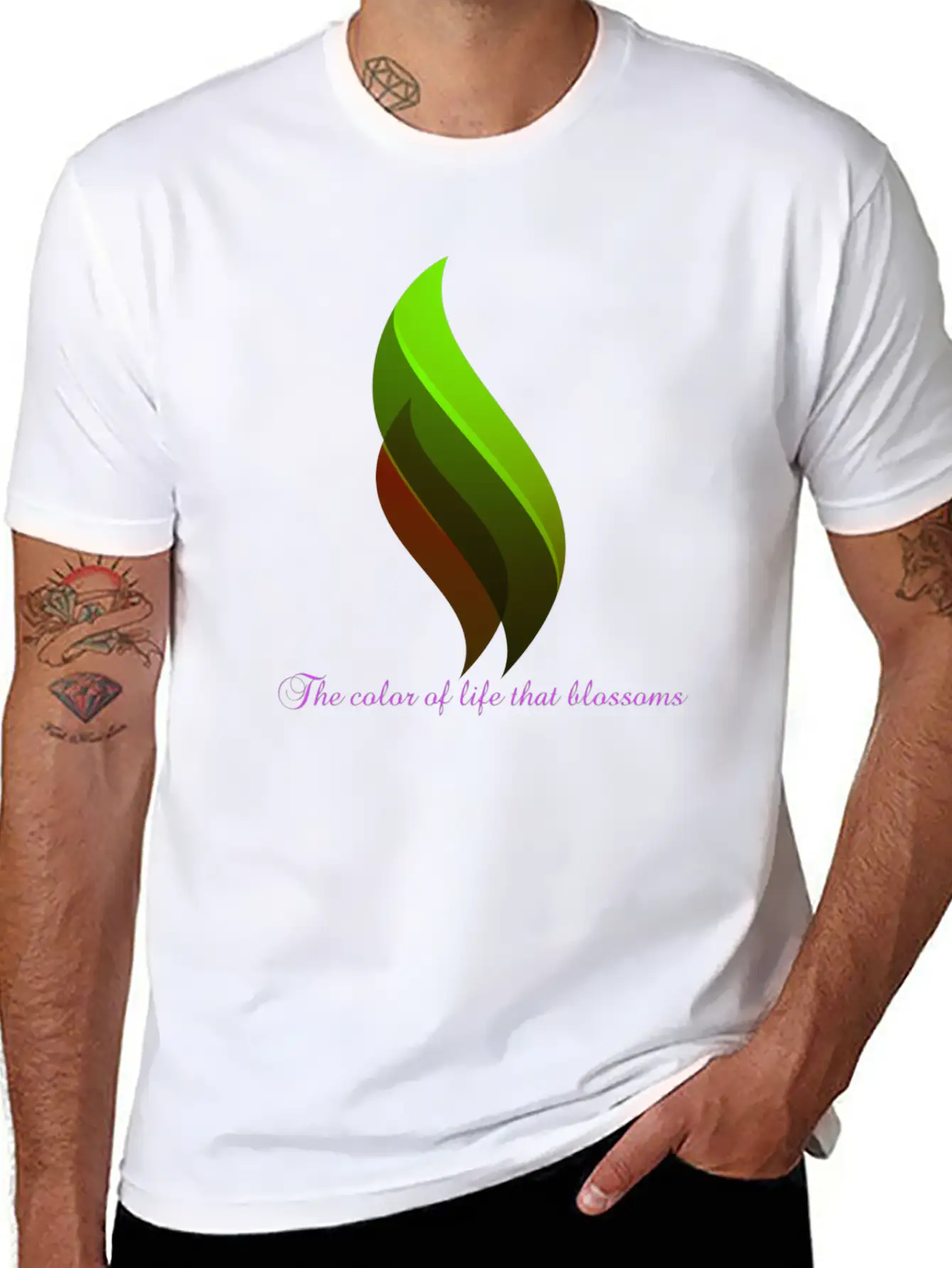 BLOSSOMS Timeless Short Sleeve Tee – Comfy And Minimalist Design