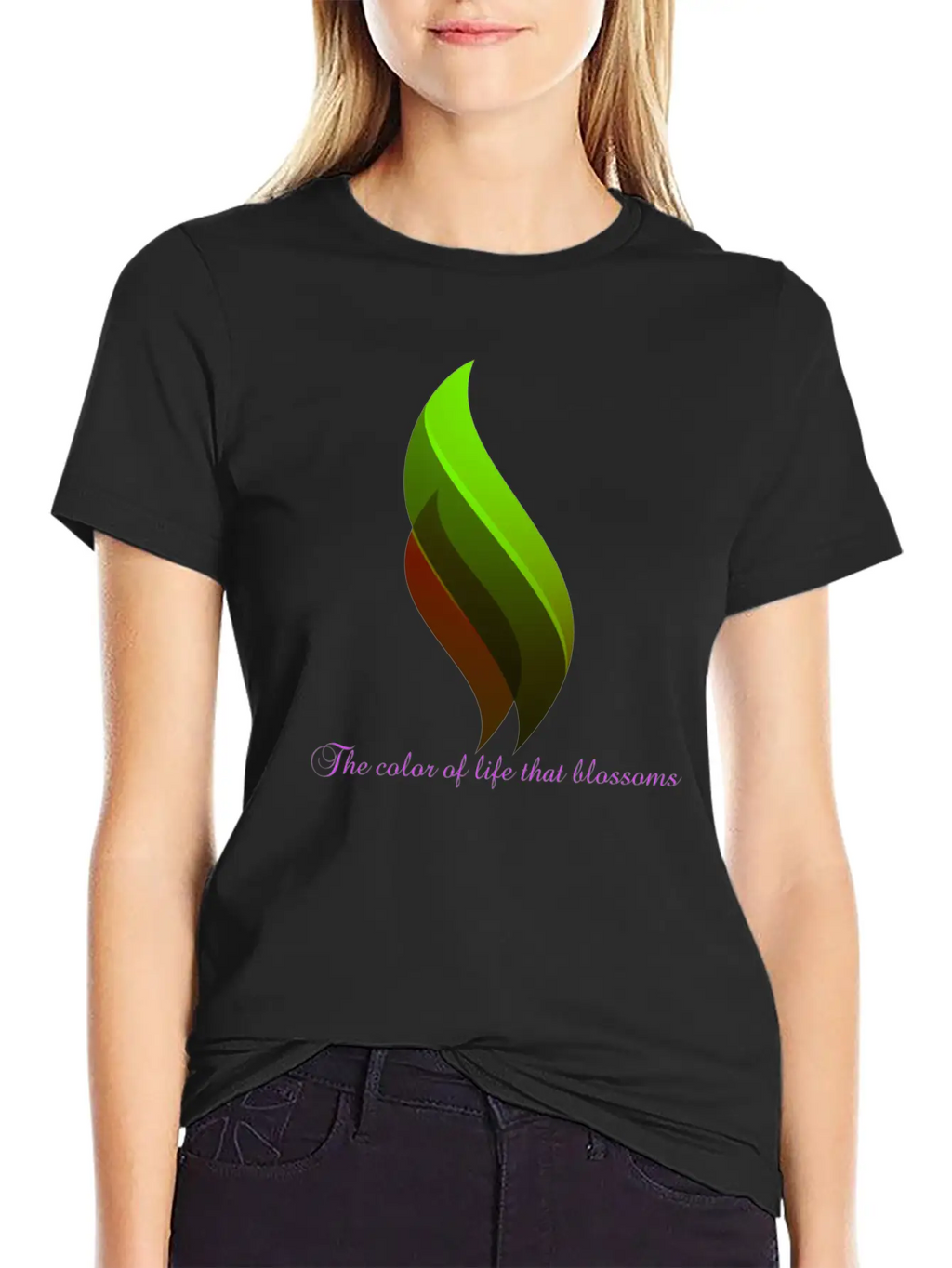 BLOSSOMS Timeless Short Sleeve Tee – Comfy And Minimalist Design