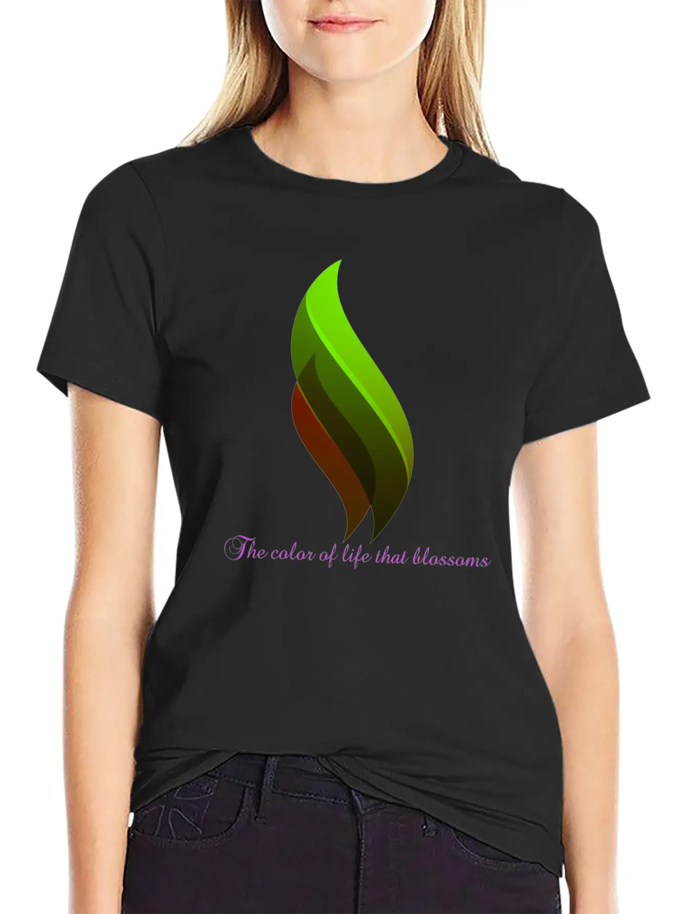 BLOSSOMS Timeless Short Sleeve Tee – Comfy And Minimalist Design