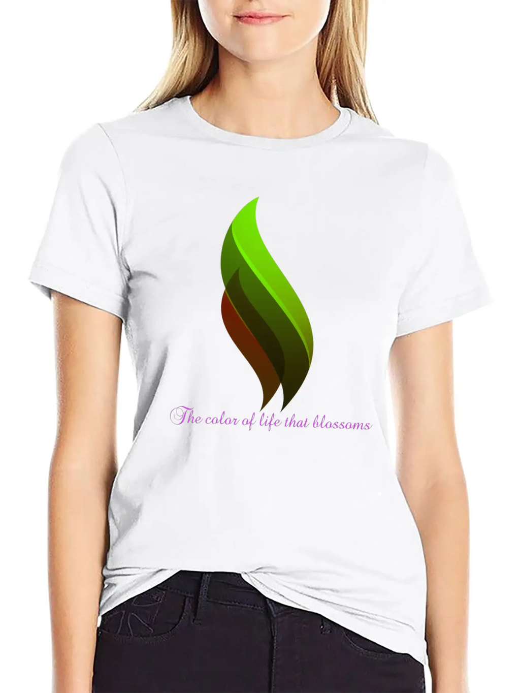 BLOSSOMS Timeless Short Sleeve Tee – Comfy And Minimalist Design
