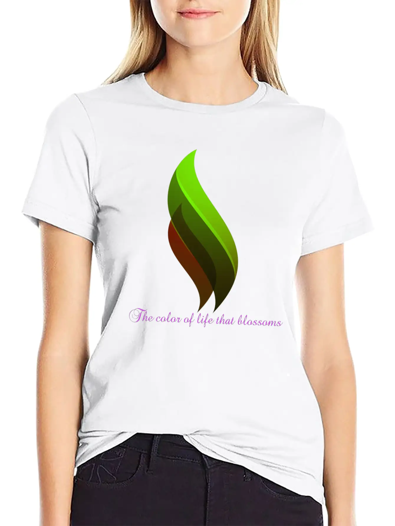 BLOSSOMS Timeless Short Sleeve Tee – Comfy And Minimalist Design