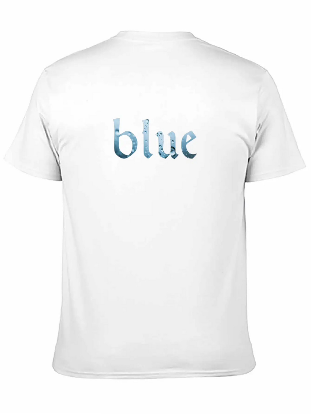 Blue Basic Graphic T-Shirt – Daily Comfort In Soft Cotton