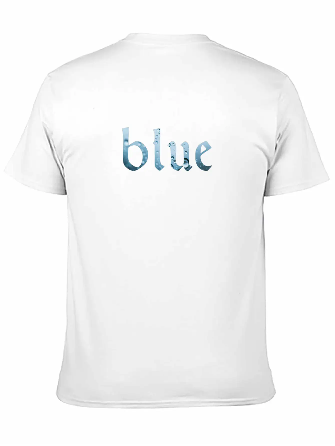 Blue Basic Graphic T-Shirt – Daily Comfort In Soft Cotton