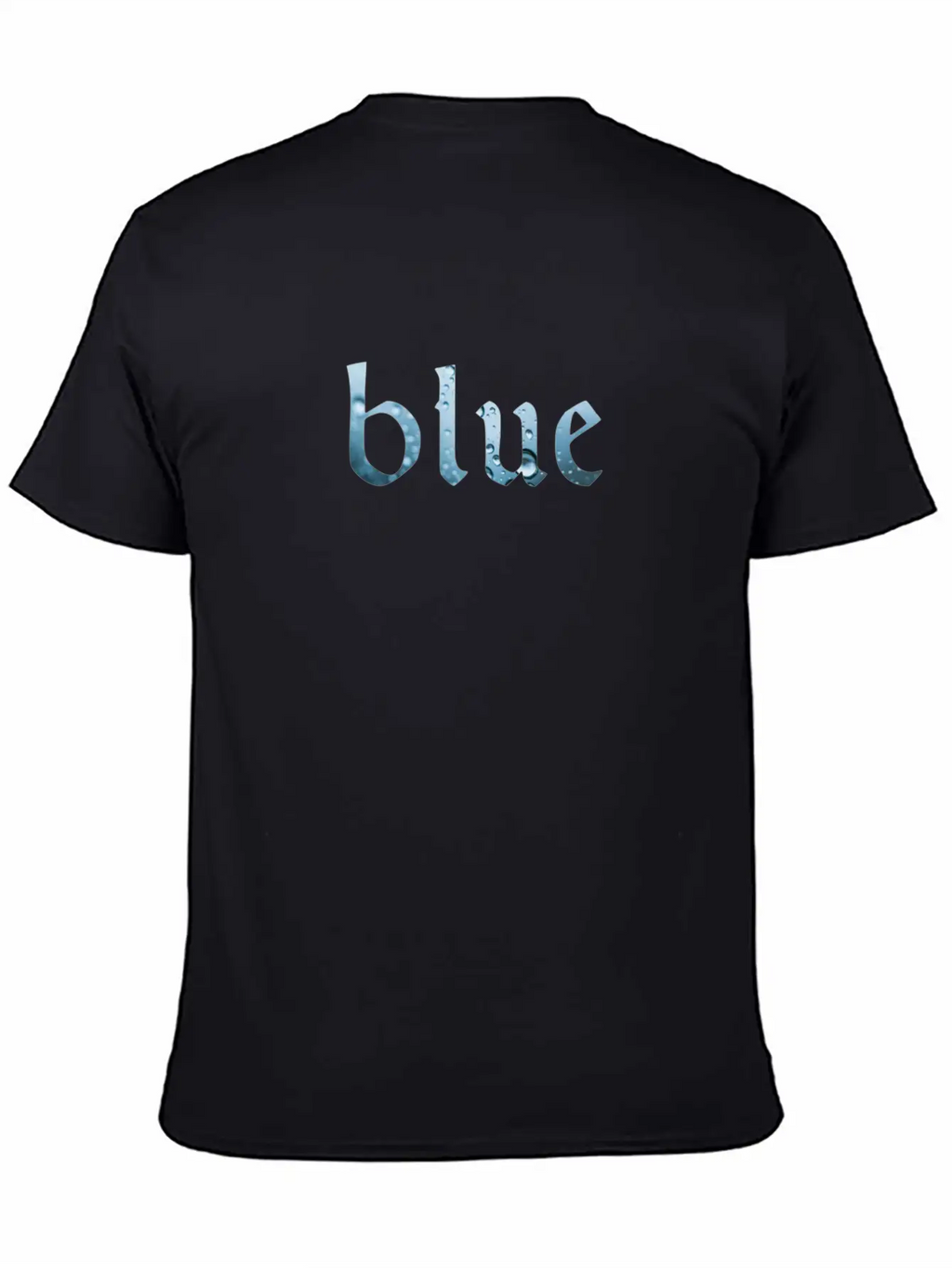 Blue Basic Graphic T-Shirt – Daily Comfort In Soft Cotton