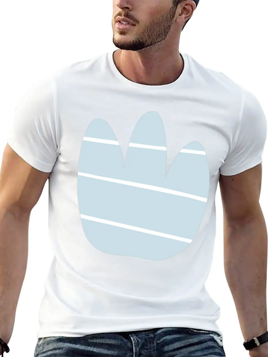 Blue Cloud Stylish Everyday T-Shirt – Unisex Basic Cotton Tee