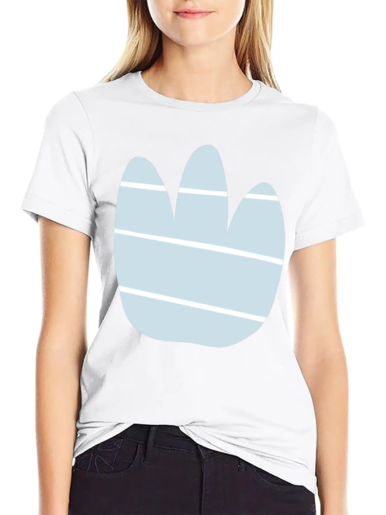 Blue Cloud Stylish Everyday T-Shirt – Unisex Basic Cotton Tee