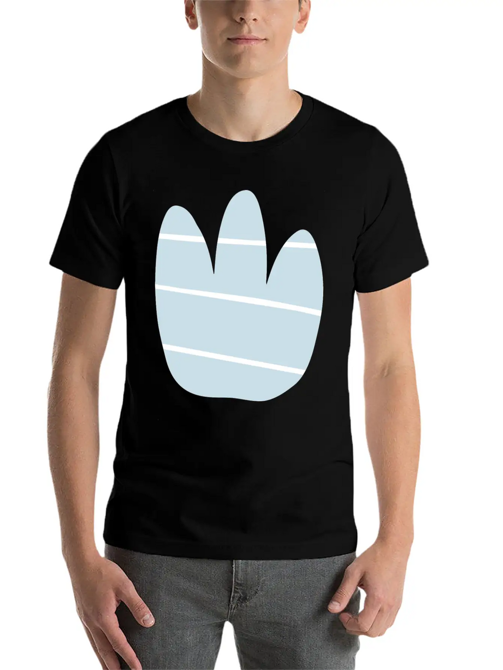 Blue Cloud Stylish Everyday T-Shirt – Unisex Basic Cotton Tee