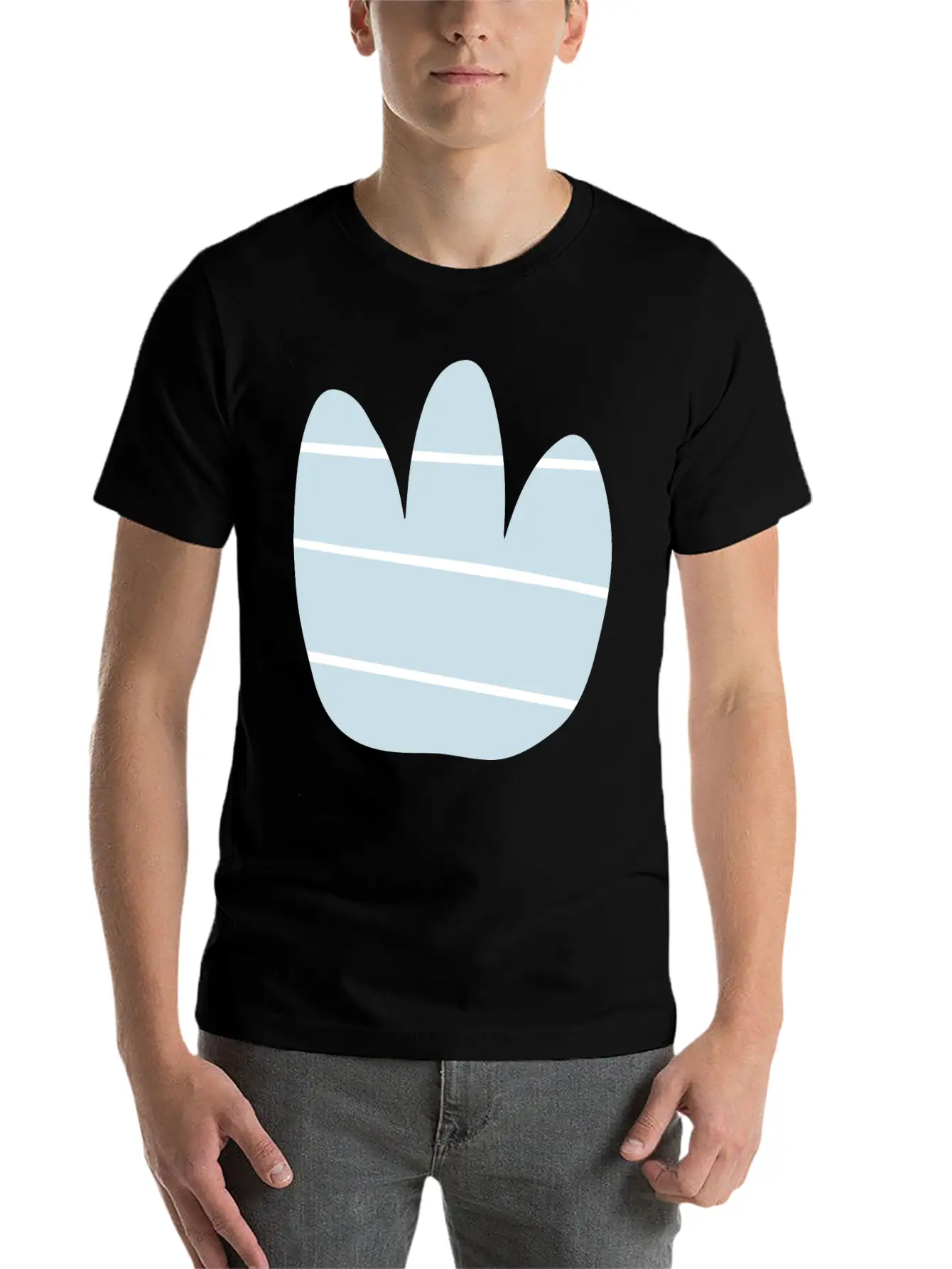 Blue Cloud Stylish Everyday T-Shirt – Unisex Basic Cotton Tee