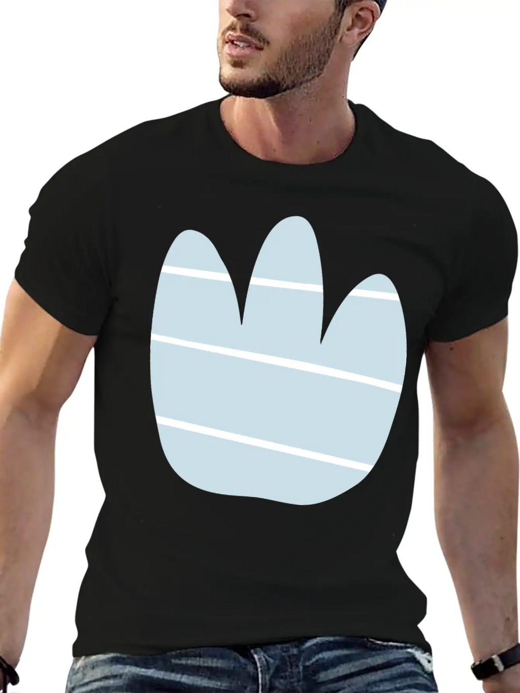 Blue Cloud Stylish Everyday T-Shirt – Unisex Basic Cotton Tee