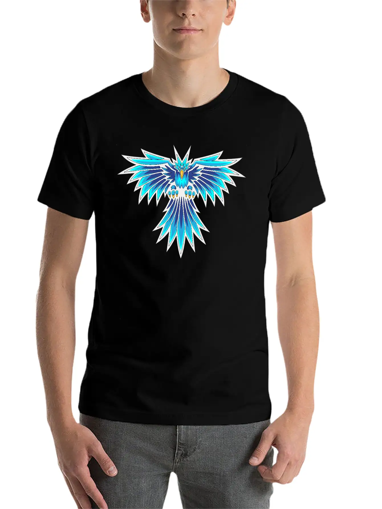 Blue Eagle Classic Cotton Tee – Unisex Comfort For Any Season