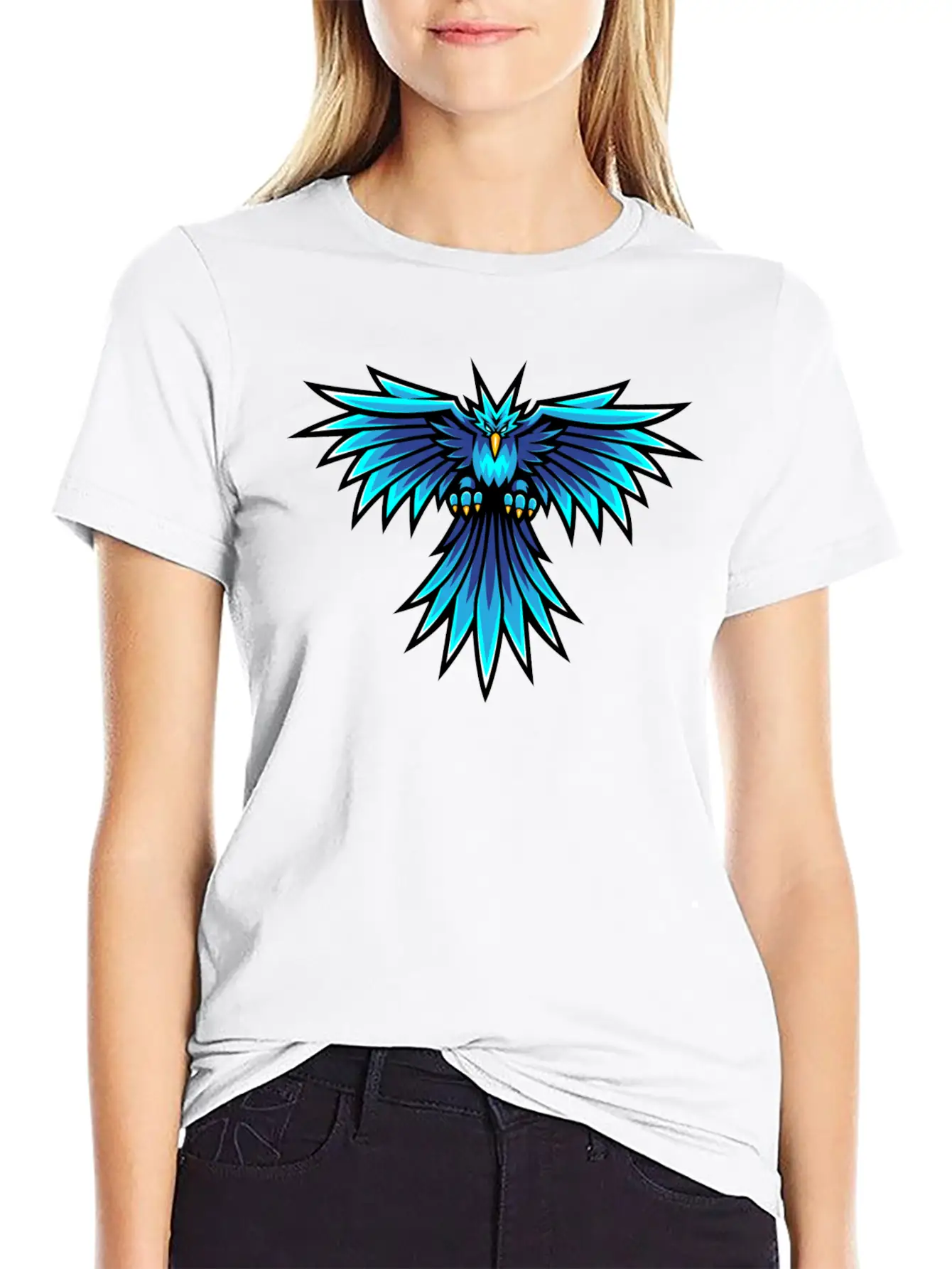 Blue Eagle Classic Cotton Tee – Unisex Comfort For Any Season