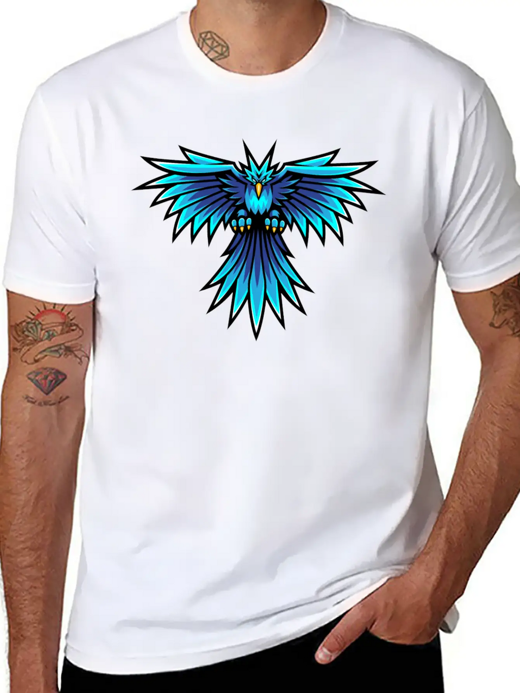 Blue Eagle Classic Cotton Tee – Unisex Comfort For Any Season