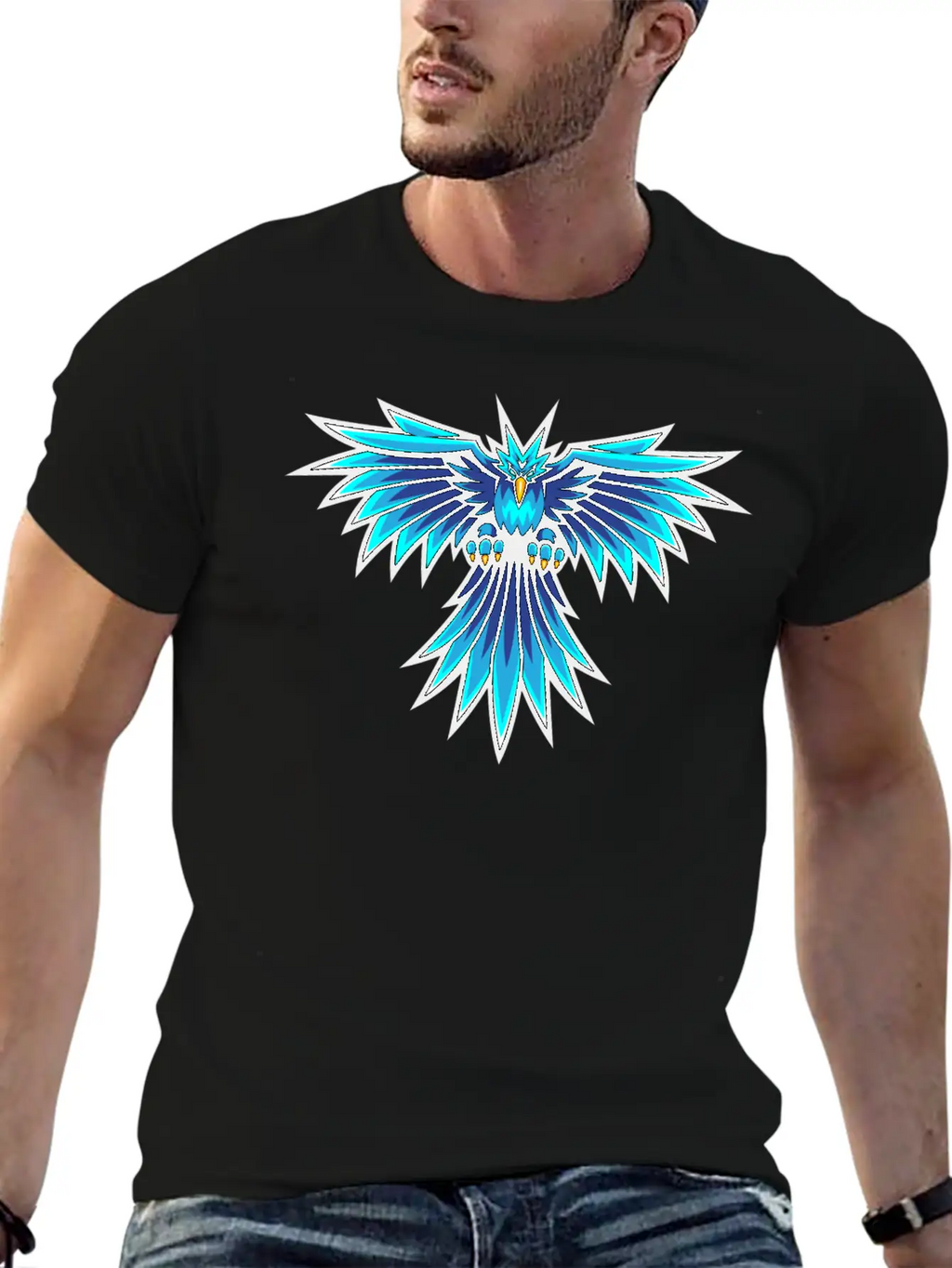 Blue Eagle Classic Cotton Tee – Unisex Comfort For Any Season