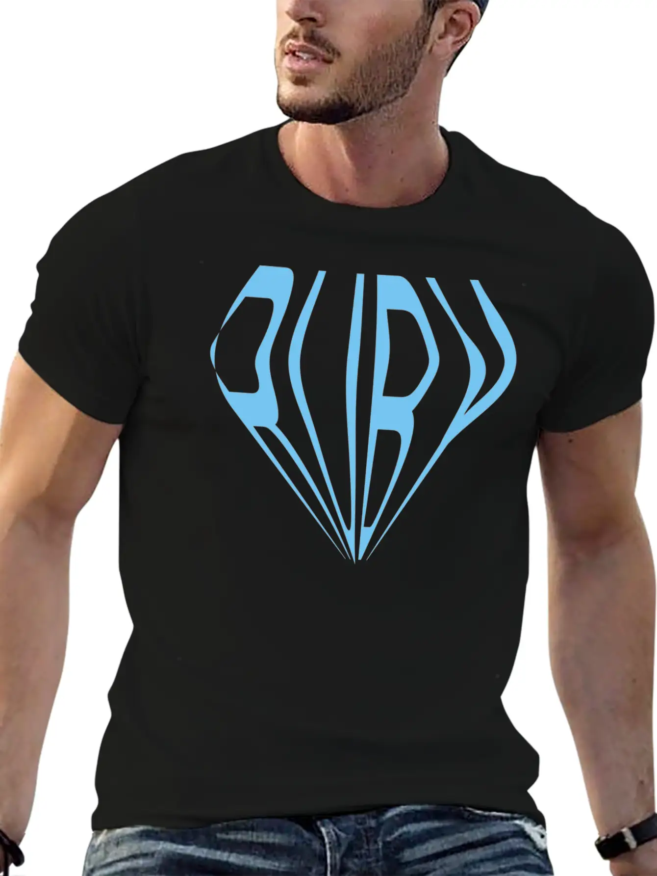 Blue Ruby Essential Cotton Tee For Daily Outfits – Unisex Style