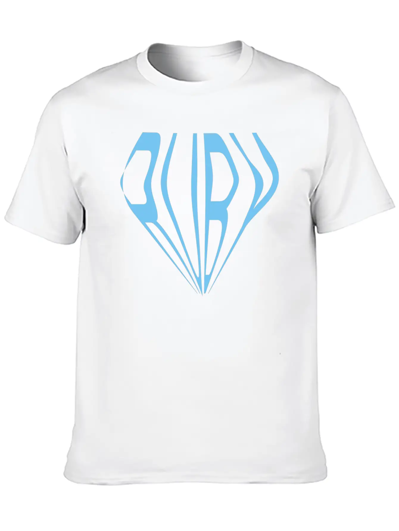 Blue Ruby Essential Cotton Tee For Daily Outfits – Unisex Style
