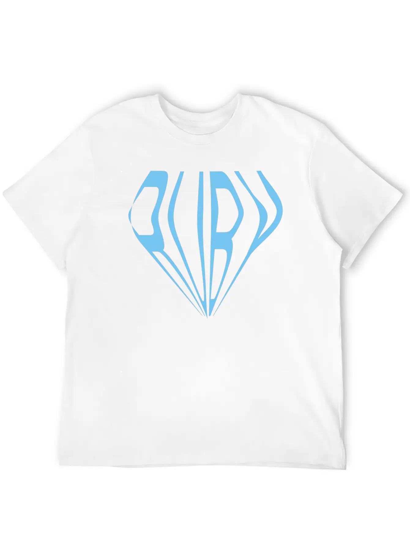 Blue Ruby Essential Cotton Tee For Daily Outfits – Unisex Style