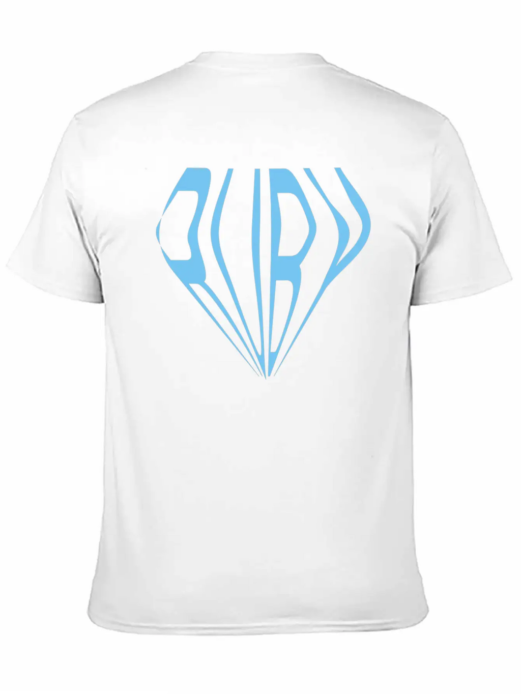 Blue Ruby Essential Cotton Tee For Daily Outfits – Unisex Style
