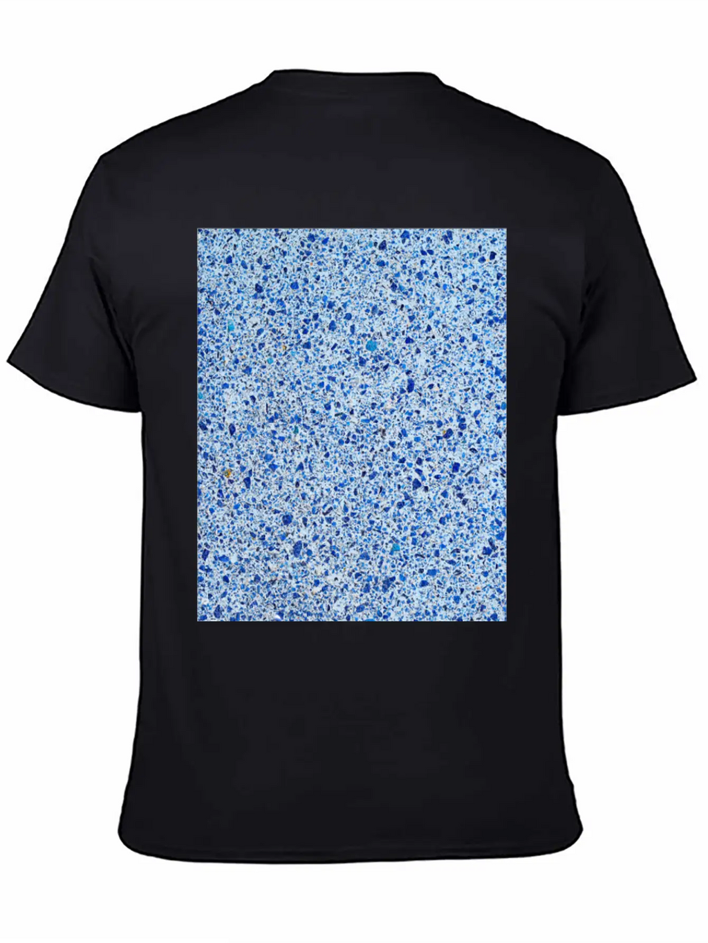 Blue Speckled Stone Stylish Everyday T-Shirt – Unisex Basic Cotton Tee