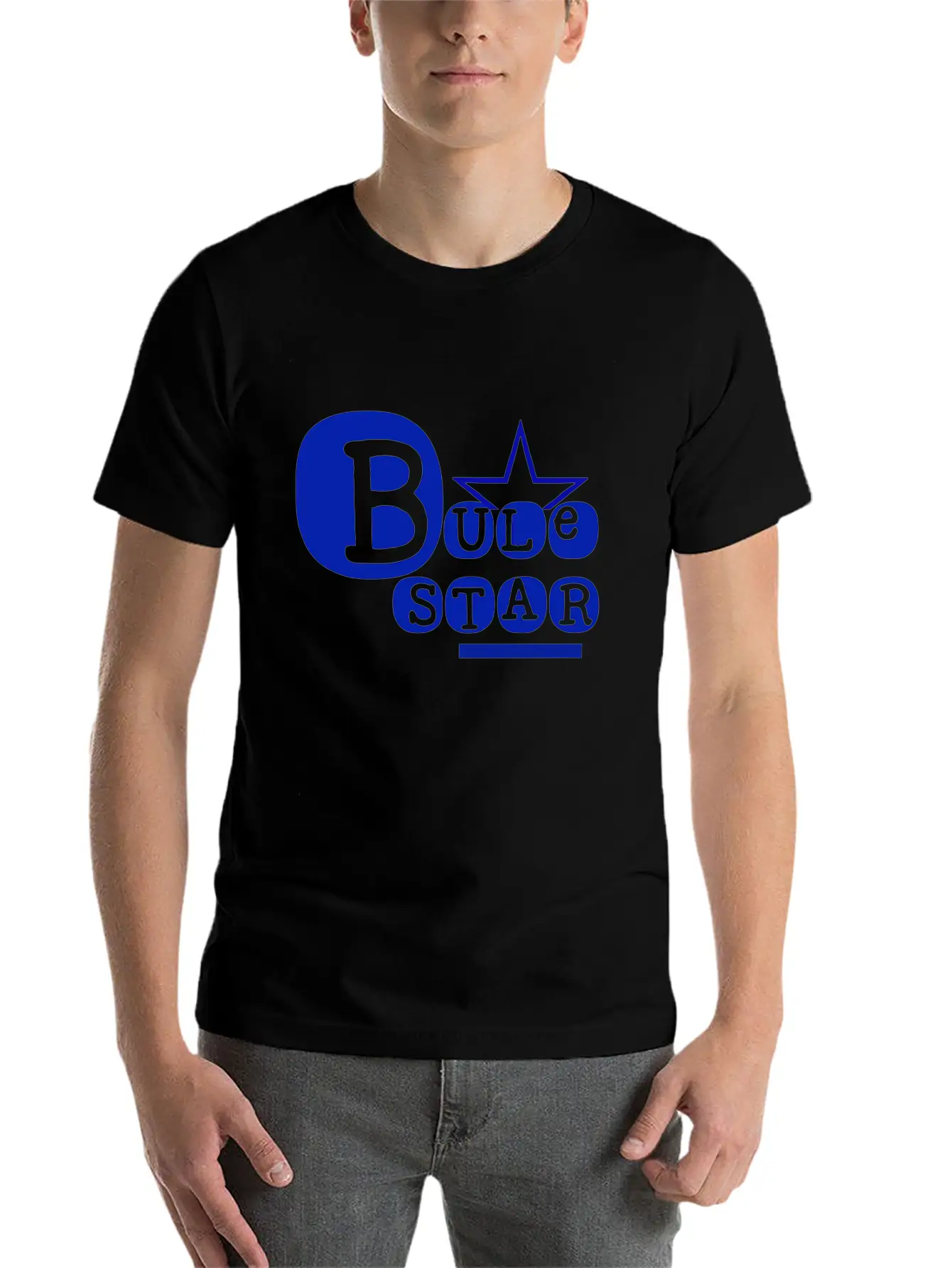 Blue Star Classic Cotton Tee – Unisex Comfort For Any Season