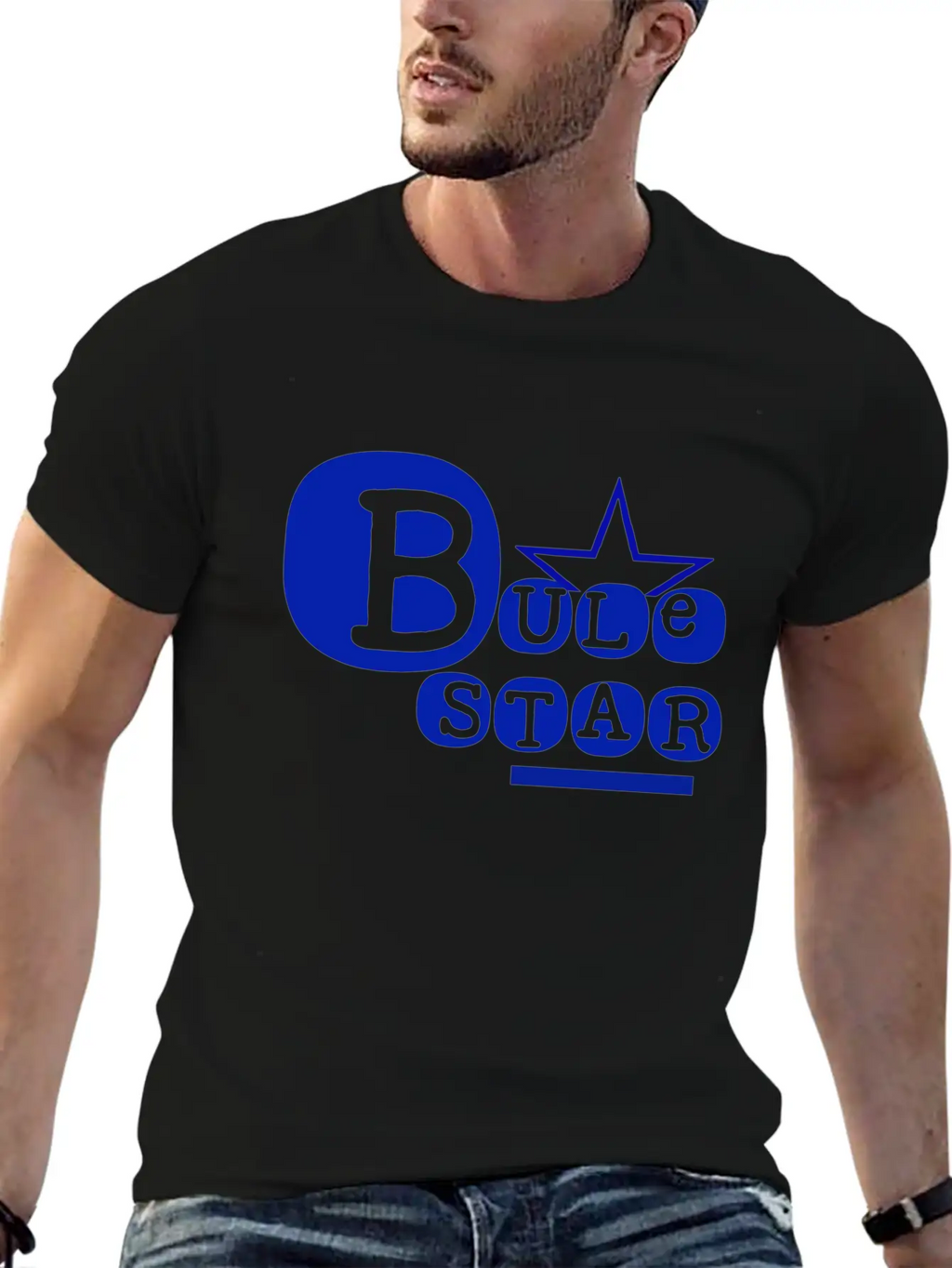Blue Star Classic Cotton Tee – Unisex Comfort For Any Season